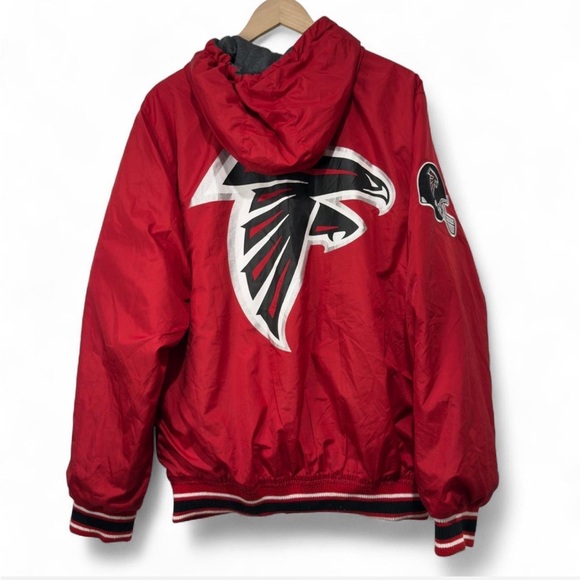 NFL Atlanta Falcons Reversible Full-Zip Hoodie Jacket | G-III Sports | Large - Picture 3 of 8